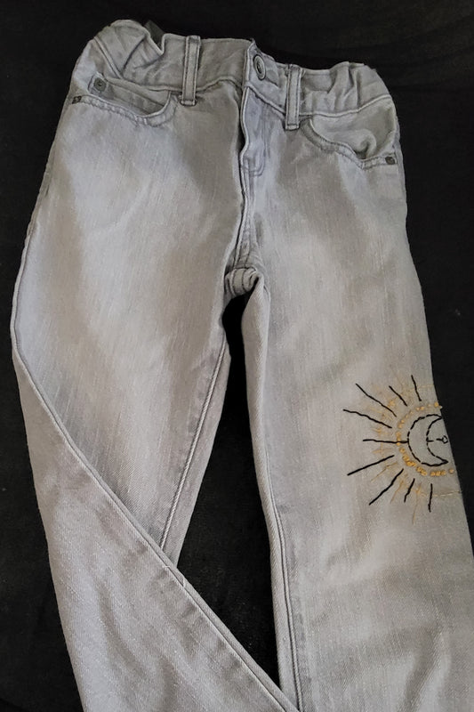 Cresent design jeans