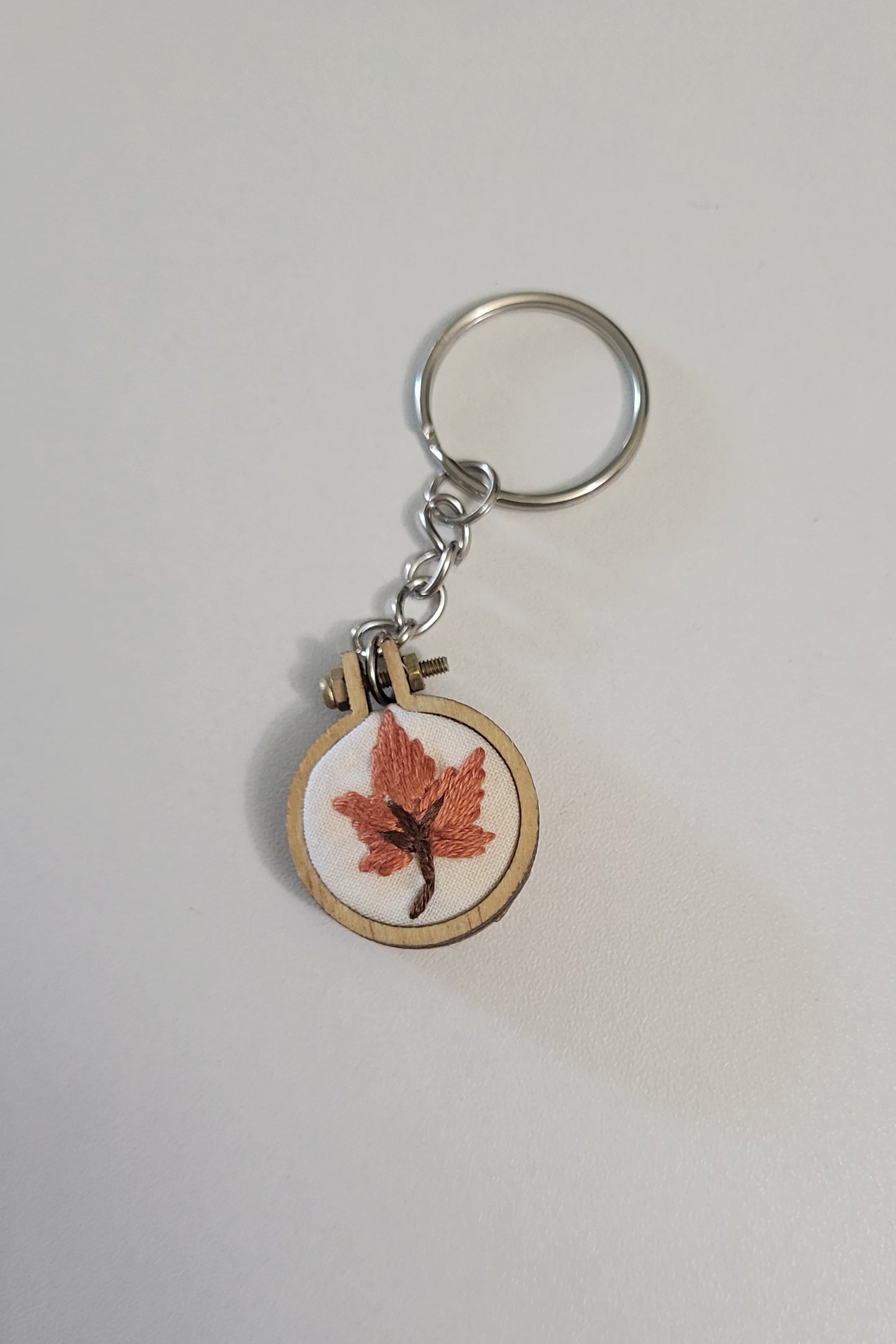 Keychain leaf