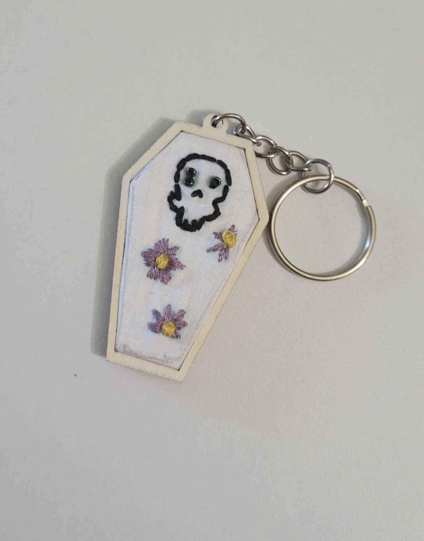 Keychain coffin