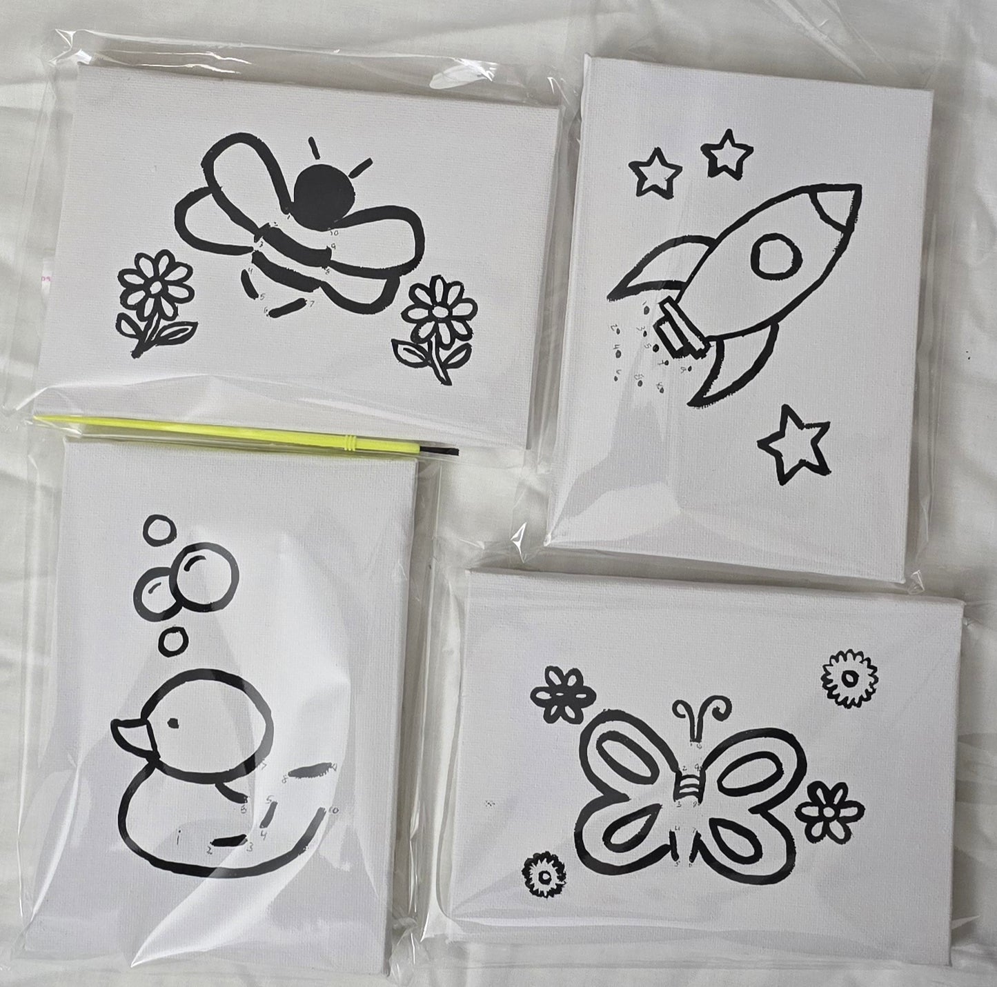 DIY Embroider and Paint Bee